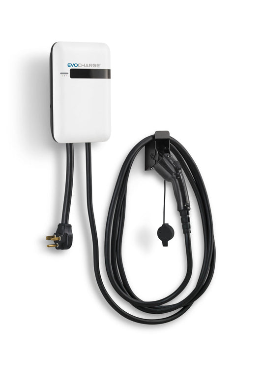 EvoCharge EVSE Single Port Wall 18ft Cable - My Store