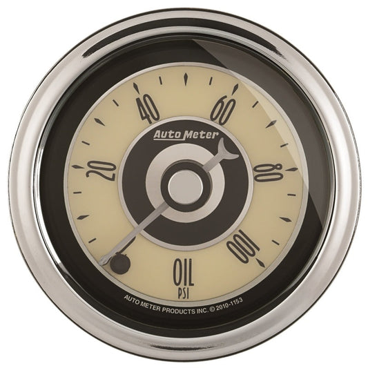Autometer Cruiser Ad 2-1/16in Full Sweep Electric 0-100 PSI Oil Pressure Gauge - My Store