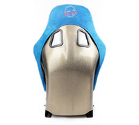 NRG FRP Bucket Seat ULTRA Edition - Medium (Blue Alcantara/Pearlized Back) - My Store