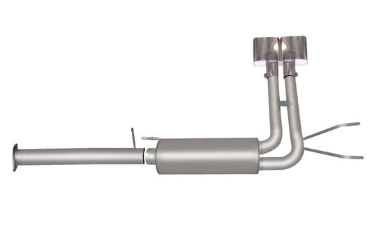 Gibson 06-08 Dodge Ram 1500 Laramie 5.7l 2.5in Cat-Back Super Truck Exhaust - Stainless - Mammoth Racing -