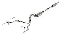 Borla F-150 2021 3.3L CC SB EC STB XL/XLT/Lariat/KR/Plnm/LTD 3/2.25 SRE Cat-Back S-Type Chrome Tips - My Store