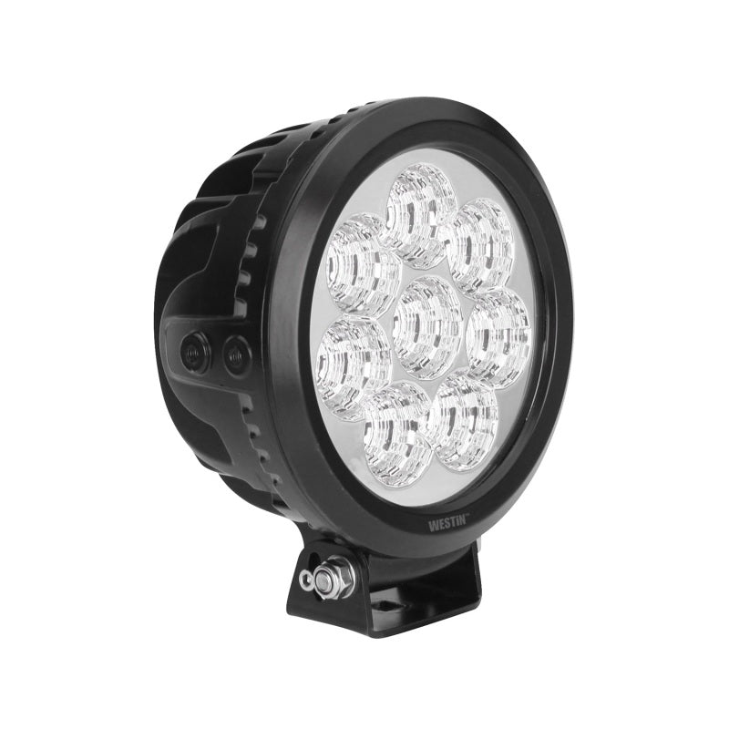 Westin Ultra LED Auxiliary Light 6.5 inch Flood w/10W Cree - Black - Mammoth Racing -