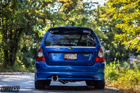 Turbo XS 04-08 Forester XT Axle Back 4in Polished Stainless Tip Muffler - Mammoth Racing -