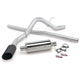 Banks Power 06-08 Ford F-150/Lincoln CCMB Monster Exhaust System - SS Single Exhaust w/ Black Tip - Mammoth Racing -