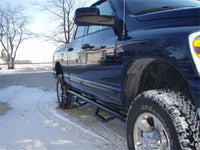 N-Fab Nerf Step 02-08 Dodge Ram 1500/2500/3500 Quad Cab 6.4ft Bed - Gloss Black - Bed Access - 3in - Mammoth Racing -