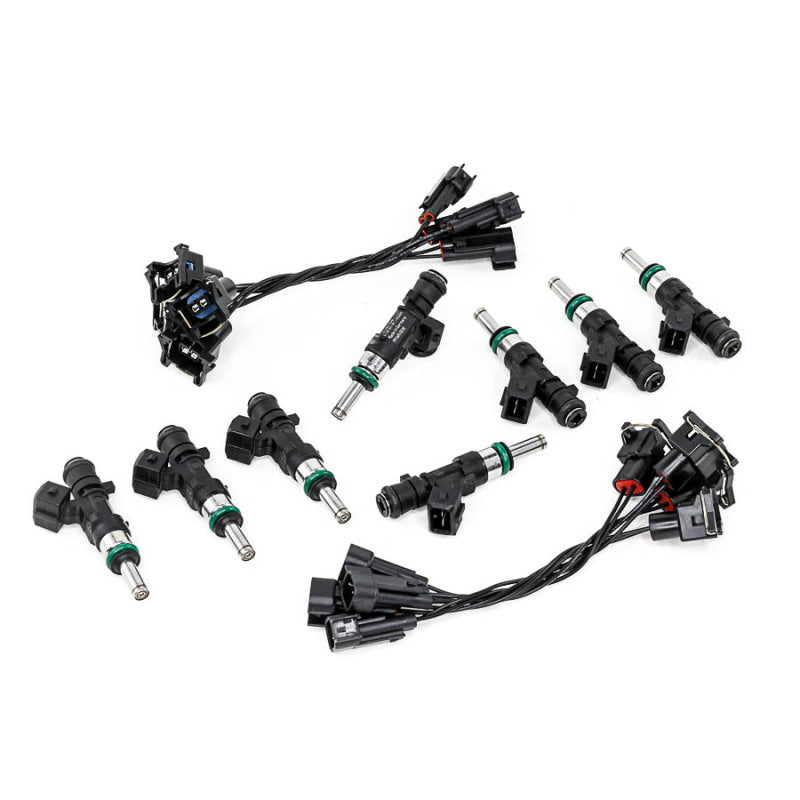 DeatschWerks 2015-2017 Dodge Charger/Challenger Hellcat 1100cc Top Feed Injectors (Set of 8) - Mammoth Racing -
