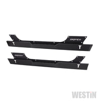 Westin/Snyper 07-17 Jeep Wrangler Rock Slider Steps - Textured Black - Mammoth Racing -