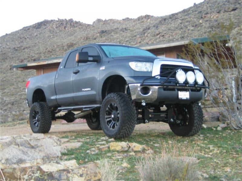 N-Fab Pre-Runner Light Bar 07-13 Toyota Tundra - Gloss Black - Mammoth Racing -