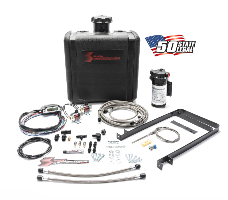 Snow Performance Stg 3 Boost Cooler Water Injection Kit TD Univ. (SS Braided Line and 4AN Fittings) - My Store