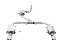 AWE Tuning 18-21 Volkswagen Jetta GLI Mk7 Touring Exhaust - Chrome Silver Tips (Fits High-Flow DP) - Mammoth Racing -