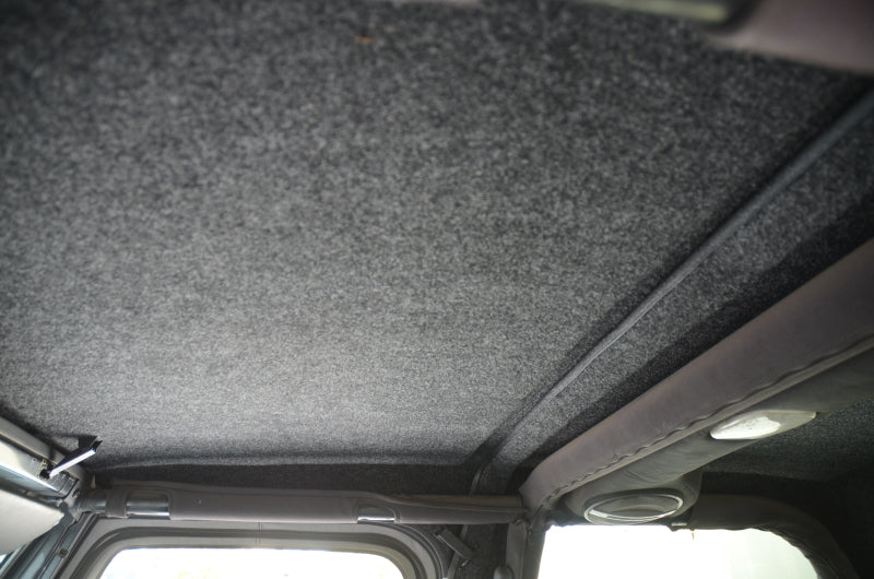 DV8 Offroad 07-18 Jeep Wrangler JK 2 Piece Fast Back Hard Top 4 Door - Black (DS Only) - Mammoth Racing -
