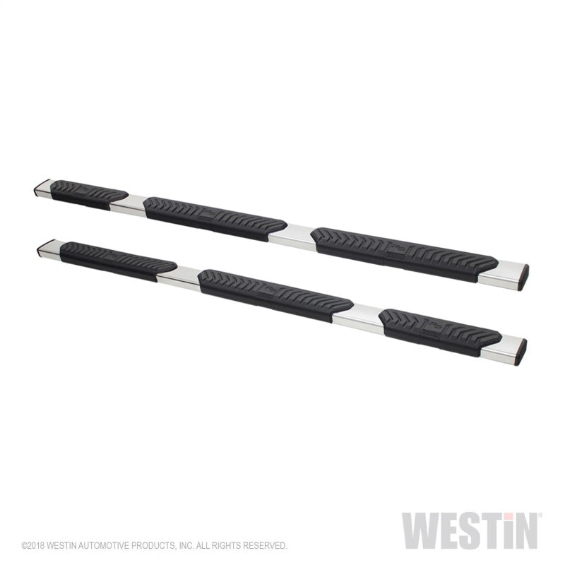 Westin 2019 Chevrolet Silverado/Sierra 1500 Crew Cab (5.5ft) R5 Modular Nerf Step Bars - SS - Mammoth Racing -