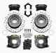 Wilwood Forged Dynalite P/S Park Brake Kit Drilled Mopar/Dana 2.50in Off w/Snap Ring Brng - Mammoth Racing -