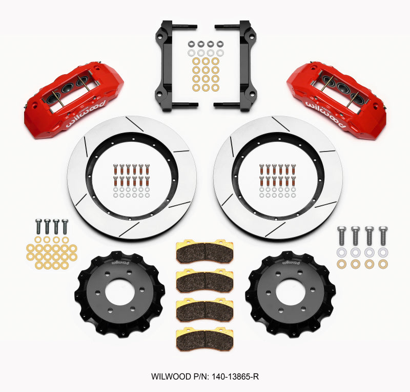 Wilwood Tx6r Front Kit 15.50in Red 2010-Up Ford F150 (6 lug) - My Store