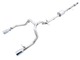 AWE Tuning 4th Gen GM 1500 5.3L 0FG Catback Split Rear Exit (Flat Bumper) - Quad Chrome Tips - Mammoth Racing -