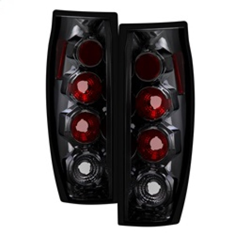 Spyder Chevy Avalanche 02-06 Euro Style Tail Lights Smoke ALT-YD-CAV04-SM - Mammoth Racing -