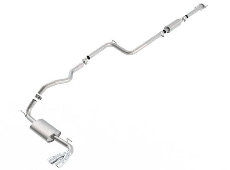Borla 12-16 Ford Focus SE Hatchback w/o Sport Package 2.0L 4cyl SS Catback Exhaust - Mammoth Racing -