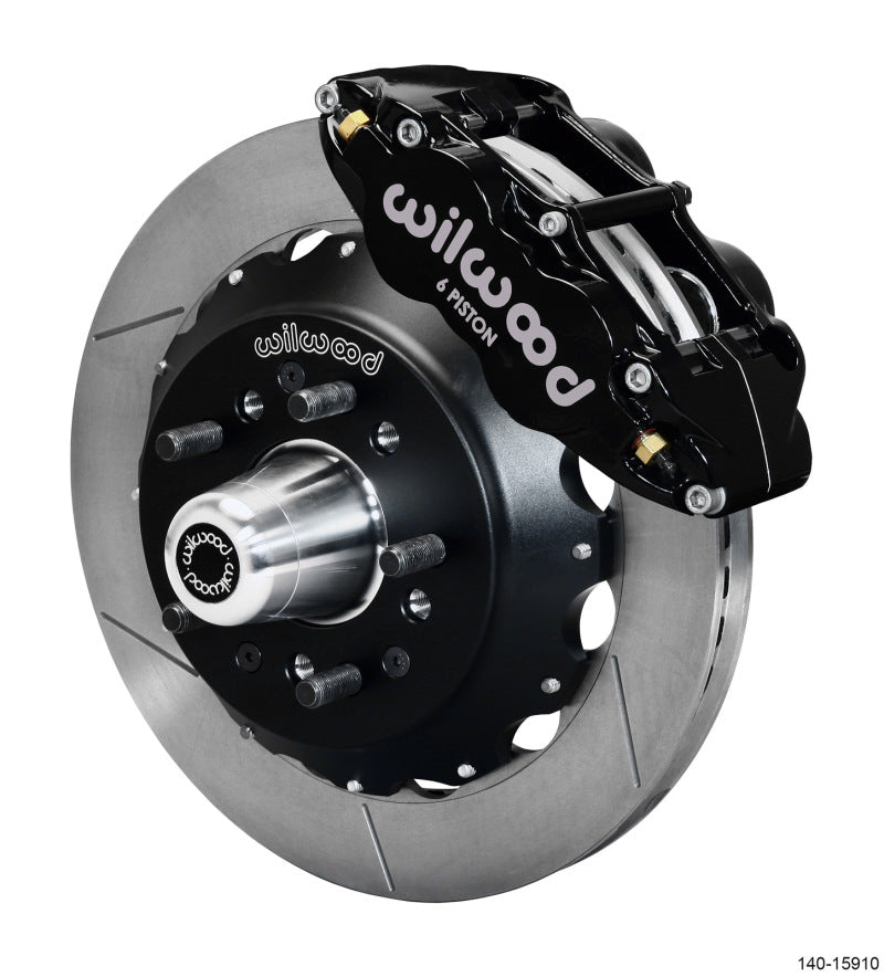 Wilwood Narrow Superlite 6R Front Big Brake Kit 12.88in GT Competition Series Rotor - Black - My Store