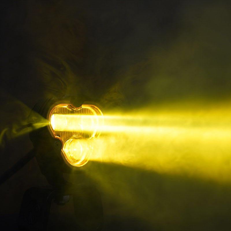 KC HiLiTES Flex ERA 3 Dual Mode SAE Fog Lights - 2-Light Master Kit for Jeep Jk/jl/jt Steel Bumpers - Mammoth Racing -