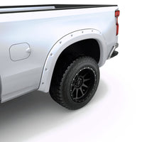 EGR 19-22 Chevrolet Silverado 1500 Summit White Traditional Bolt-On Look Fender Flares Set Of 4 - Mammoth Racing -