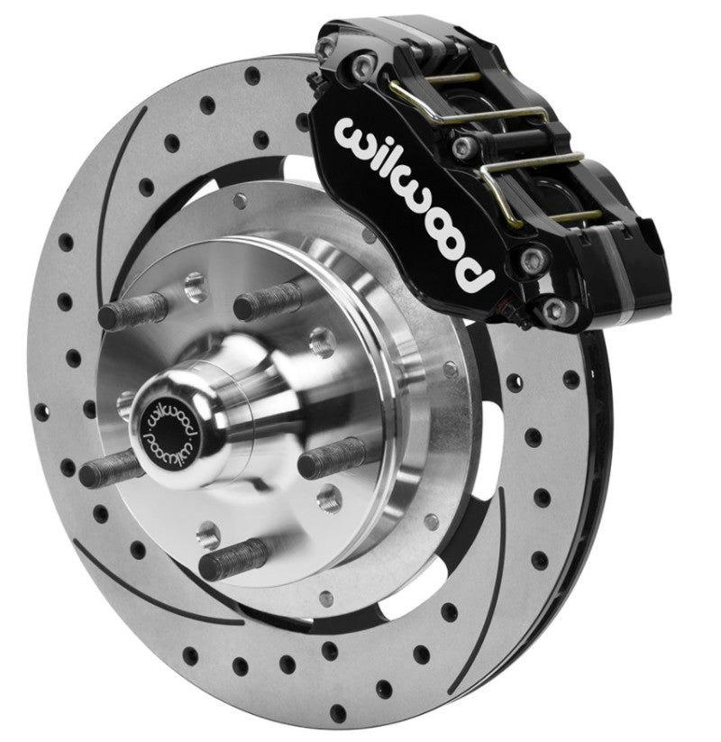 Wilwood 70-81 FBody/75-79 A&XBody Dynapro Frt Brk Kit 11.75in D/S Rtr Blk Caliper Use w/ PD Spindle - My Store