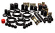 Energy Suspension 99-04 Ford Mustang Black Hyper-flex Master Bushing Set - Mammoth Racing -