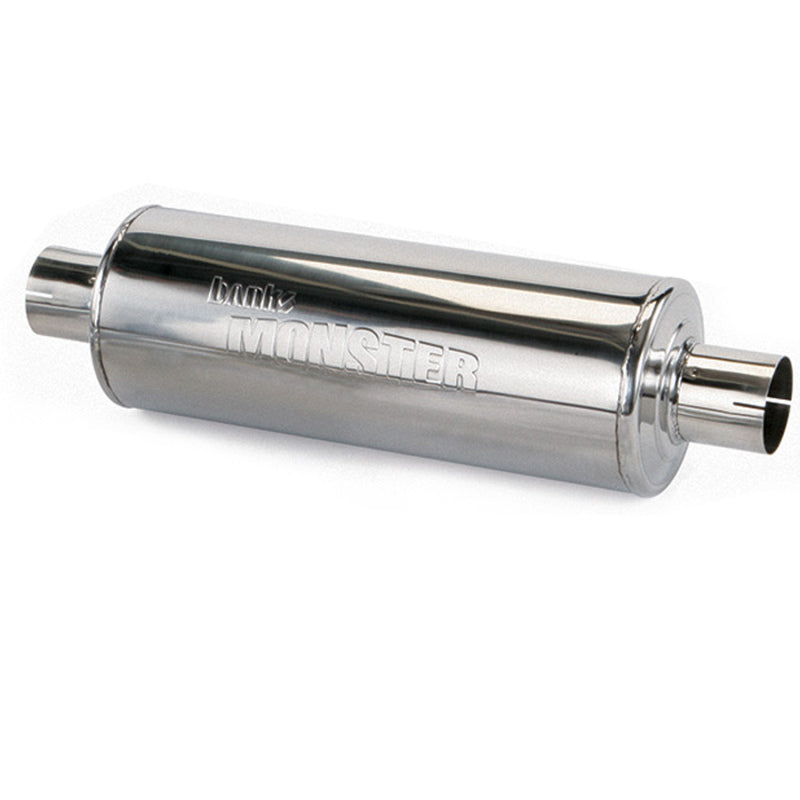 Banks Power 98-04 Ford 5.4/6.8L Truck Muffler - 3.5in X 3.5in S/S - Mammoth Racing -