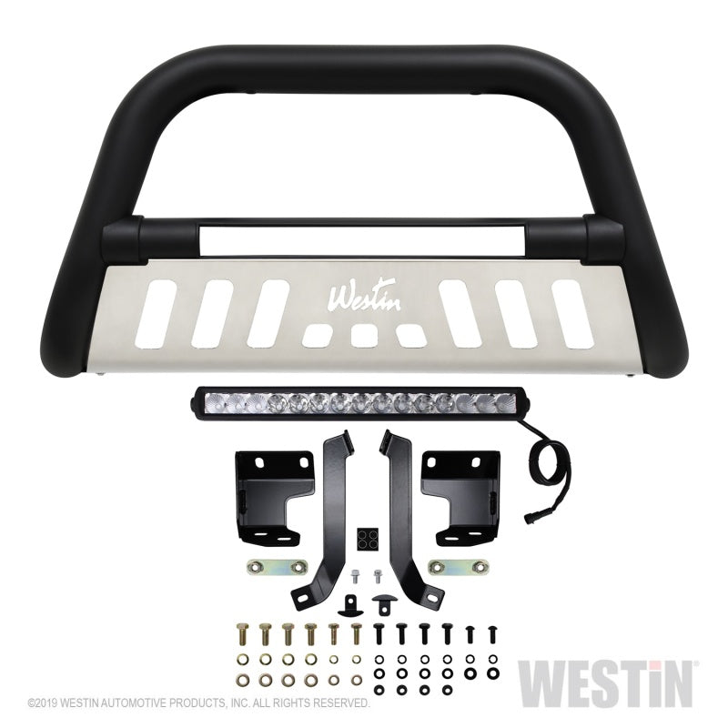 Westin 19-22 Ford Ranger Ultimate LED Bull Bar - Tex. Blk - Mammoth Racing -