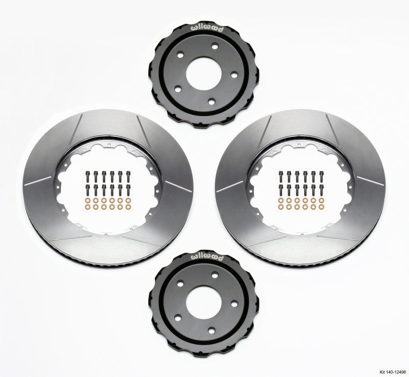 Wilwood Hat/Rotor Kit Front 06-Up Corvette C6-z06 (2pc Hat/Rtr) - Mammoth Racing -