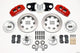 Wilwood Dynapro 6 Front Hub Kit 12.19in Red 62-72 CDP B & E Body-Drum - Mammoth Racing -