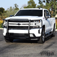 Westin 2019 Chevrolet Silverado 1500 Sportsman Grille Guard - Black - Mammoth Racing -