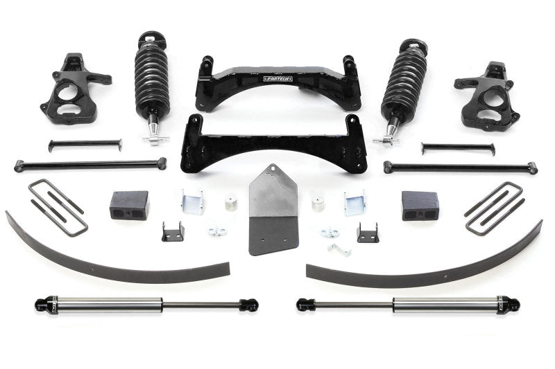 Fabtech 07-13 GM C1500 P/U w/o Autoride 2WD 6in Perf Sys w/Dlss 4.0C/Os & Rr Dlss - Mammoth Racing -