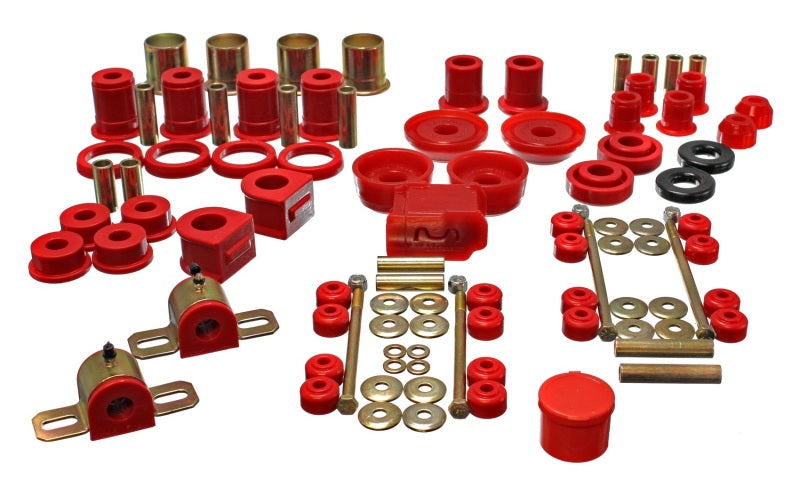 Energy Suspension 93-02 Chevrolet Camaro Red Hyper-flex Master Bushing Set - My Store