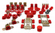 Energy Suspension 93-02 Chevrolet Camaro Red Hyper-flex Master Bushing Set - My Store