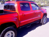 N-Fab Nerf Step 05-15 Toyota Tacoma Double Cab - Gloss Black - Cab Length - 2in - Mammoth Racing -