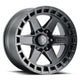 Icon Raider 17x8.5 6x120 0mm Offset 4.75in BS Satin Black Wheel - Mammoth Racing -