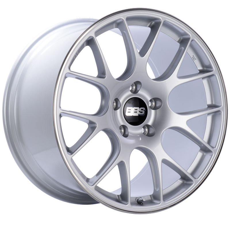 BBS CH-R 20x11.5 5x130 ET47 CB71.6 Brilliant Silver Polished Rim Protector Wheel - Mammoth Racing -