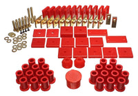 Energy Suspension 64-78 Toyota FJ40 Land Cruiser Red Hyper-Flex Master Bushing Set - My Store