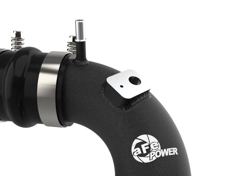 aFe Power 21-22 Ford Bronco L4-2.3L (t) BladeRunner 3in Aluminum Cold Charge Pipe Black - My Store