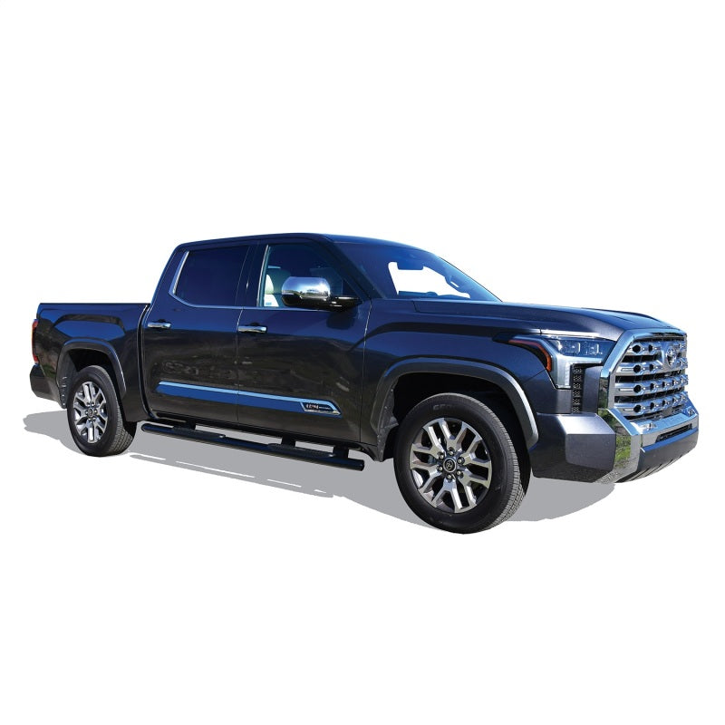 Westin 2022 Toyota Tundra CrewMax PRO TRAXX 4 Oval Nerf Step Bars - Black - Mammoth Racing -