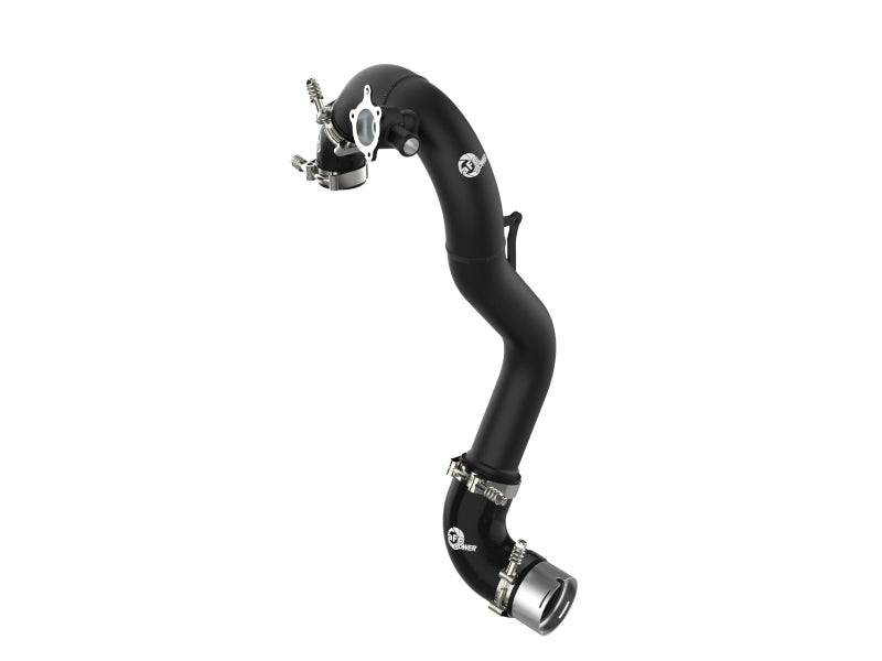 aFe Power 21-22 Ford Bronco L4-2.3L (t) BladeRunner 3 IN Aluminum Hot Charge Pipe Black - My Store