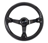 NRG Forged Carbon Fiber Steering Wheel (350mm / 3in. Deep) - My Store