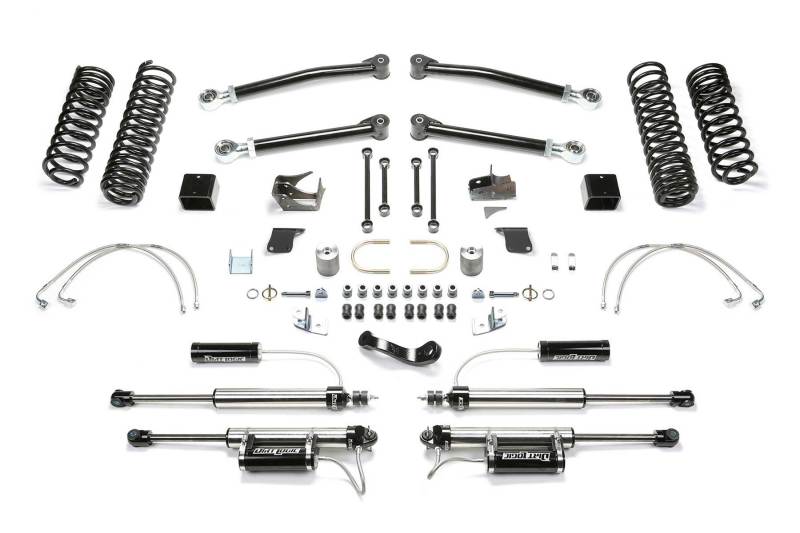 Fabtech 07-18 Jeep JK 2-Door 5in Trail Lt w/Dlss Resi - Mammoth Racing -