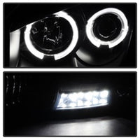 Spyder Dodge Ram 1500 06-08 06-09 Projector Headlights LED Halo LED Blk Smke PRO-YD-DR06-HL-BSM - Mammoth Racing -