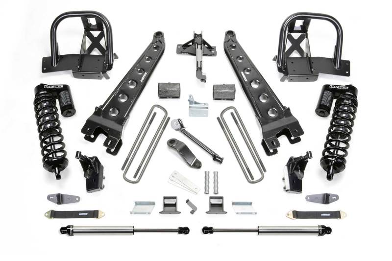 Fabtech 11-16 Ford F350 4WD 4in Rad Arm Sys w/Dlss 4.0 C/o& Rr Dlss - Mammoth Racing -