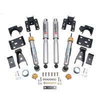Belltech Lowering KIT 16.5-17 Chevy Silverado All Cabs 4WD 2inF/2inR - Mammoth Racing -