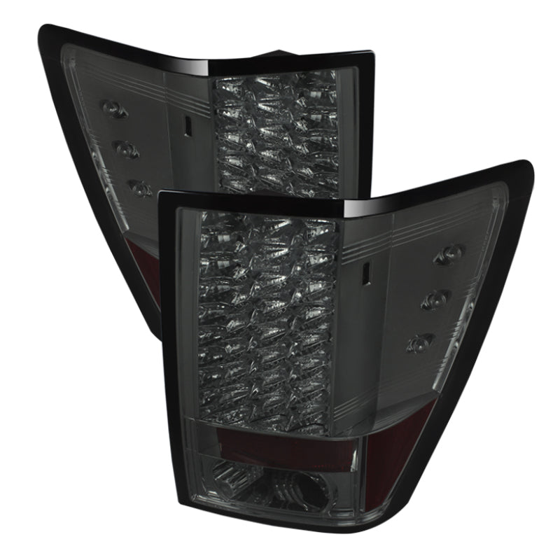 Spyder Jeep Grand Cherokee 07-10 LED Tail Lights Smoke ALT-YD-JGC07-LED-SM - Mammoth Racing -