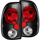 ANZO 1997-2004 Dodge Dakota Taillights Black - Mammoth Racing -