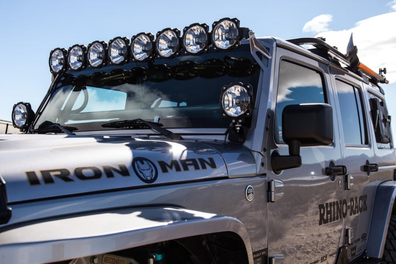 KC HiLiTES 6in. Pro6 Gravity LED Light 20w Single Mount Wide-40 Beam (Pair Pack System) - Mammoth Racing -