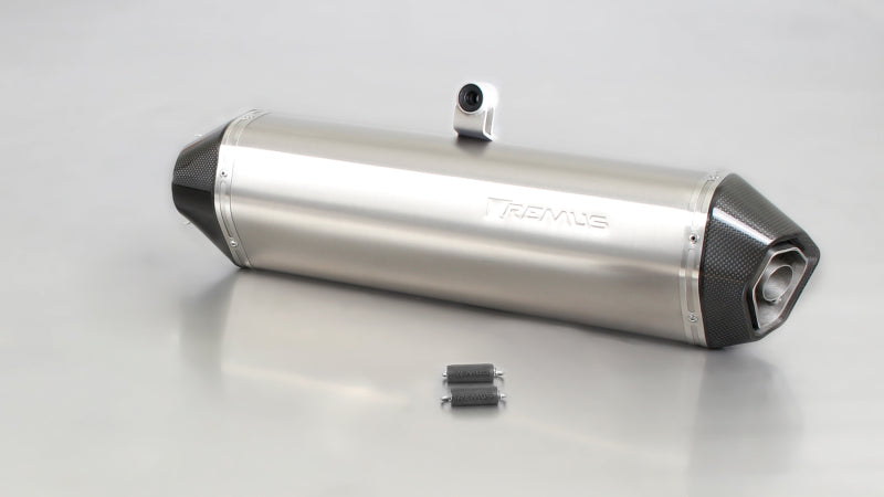 Remus 08-12 BMW F 650 GS E8GS 52 kW Hexacone Titanium Slip On - Mammoth Racing -